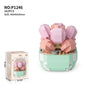 Plant Potted Eternal Flower Bundle Assembling Building Blocks