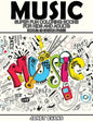 Music: Super Fun Coloring Books for Kids and Adults (Bonus: 20 Sketch Pages) - Paperback