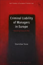 Criminal Liability of Managers in Europe: Punishing Excessive Risk - Paperback
