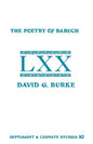 The Poetry of Baruch: A Reconstruction and Analysis of the Original Hebrew Text of Baruch 3:9-5:9 - Paperback