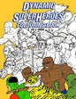 Dynamic Superheroes Colouring Book - Paperback