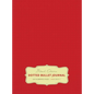 Large 8.5 x 11 Dotted Bullet Journal (Red #3) Hardcover - 245 Numbered Pages - Hardcover