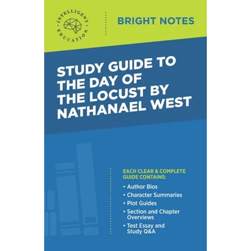 Study Guide to The Day of the Locust by Nathanael West - Paperback