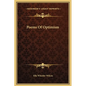 Poems of Optimism - Hardcover