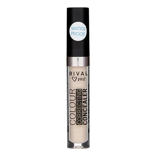 Rival Loves Me Color-Correcting Concealer - Waterproof, Ivory Shade for Flawless Skin Tone