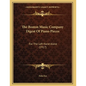 The Boston Music Company Digest Of Piano Pieces: For The Left Hand Alone (1917) - Paperback