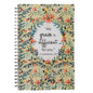 My Grace Is Sufficient Wirebound Notebook for Women - 2 Corinthians 12:9 Bible Verse - Spiral