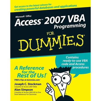 Access 2007 VBA Programming for Dummies - Paperback