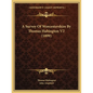 A Survey of Worcestershire by Thomas Habington V2 (1899) - Paperback