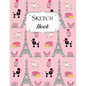 Sketch Book: Paris Sketchbook Scetchpad for Drawing or Doodling Notebook Pad for Creative Artists #8 Pink - Paperback