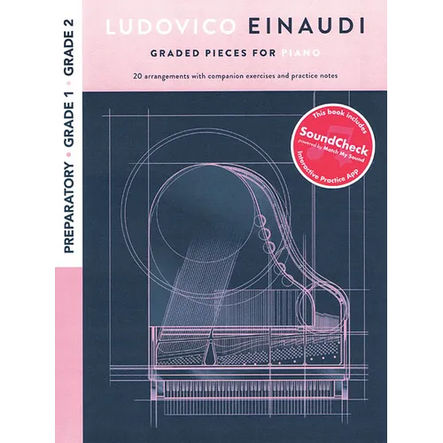 Ludovico Einaudi - Graded Pieces for Piano: Preparatory - Grade 2 - Paperback