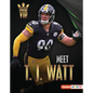 Meet T. J. Watt: Pittsburgh Steelers Superstar - Library Binding