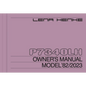 Lena Henke: P7340lh: Owner's Manual Model '82/2023 - Paperback