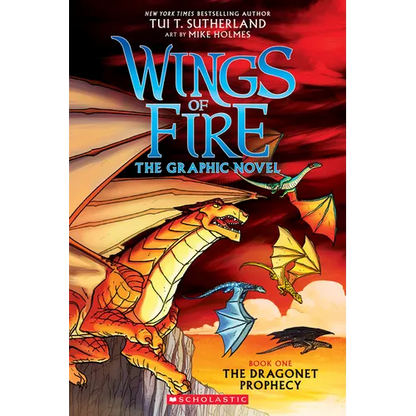 Wings of Fire: The Dragonet Prophecy: A Graphic Novel (Wings of Fire Graphic Novel #1): Volume 1 - Paperback
