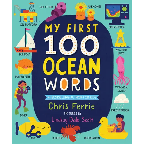 My First 100 Ocean Words - Board Book