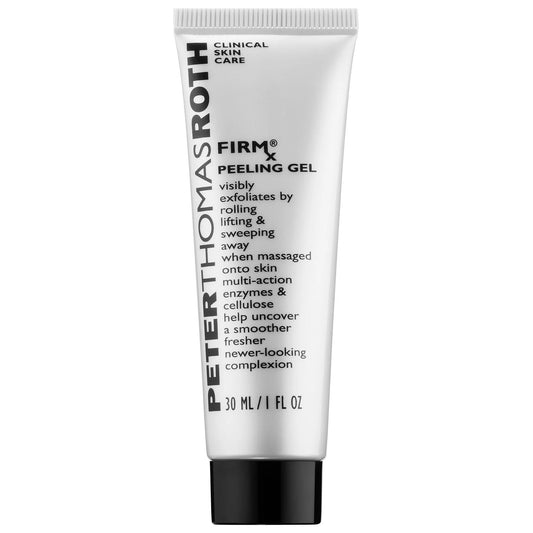 FIRMx Exfoliating Peel Gel - Natural Enzymatic Exfoliation for Normal Skin, Chemical-Free Skincare Solution