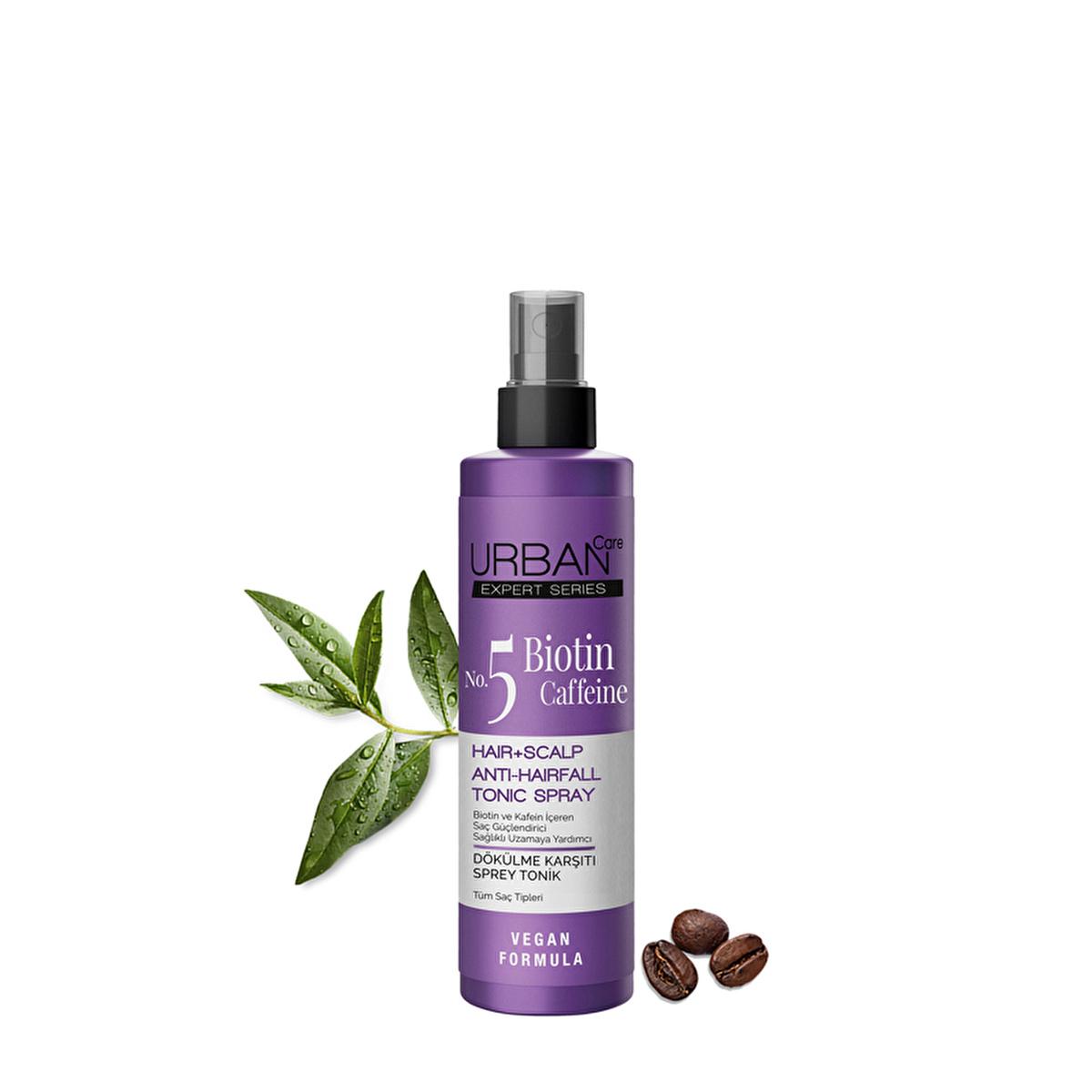 Urban Care Expert Biotin & Caffeine Hair Tonic for Hair Loss - 3.38 fl oz, Vegan & Natural Hair Care