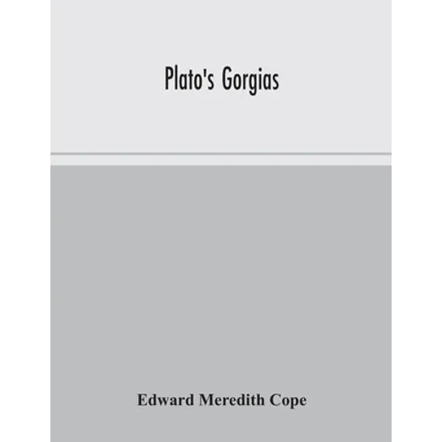Plato's Gorgias - Paperback