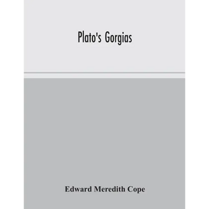 Plato's Gorgias - Paperback