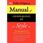 Manual of Contemporary Art Style - Paperback