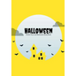 Halloween: Create Your Own Halloween Story Book, 100 Pages, Full Moon Yellow - Paperback