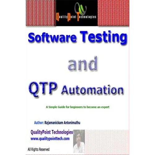 Software Testing and QTP Automation - Paperback