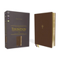 Nasb, Thompson Chain-Reference Bible, Leathersoft, Brown, 1995 Text, Red Letter, Comfort Print - Imitation Leather