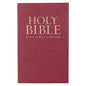 KJV Budget Gift & Award Soft Cover Burgundy - Paperback
