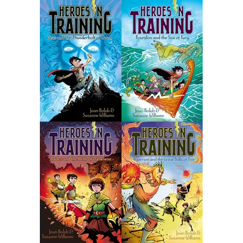 The Heroes in Training Collection Books 1-4 (Boxed Set): Zeus and the Thunderbolt of Doom; Poseidon and the Sea of Fury; Hades and the Helm of Darknes - Boxed Set
