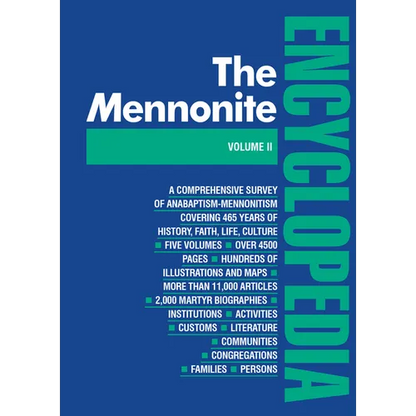 Mennonite Encyclopedia/ Vol 2: Volume 2 - Hardcover