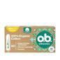 o.b Organic Tampons Normal Absorbency - 16 Count, Chemical-Free & Natural Menstrual Hygiene