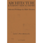 Architecture and Feminist Critical Theory: Selected Writings by Hilde Heynen - Paperback