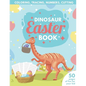 Dinosaur Easter Book for Kids Coloring, Tracing, Numbers, Cutting: 50 pages of fun for your kid - Paperback