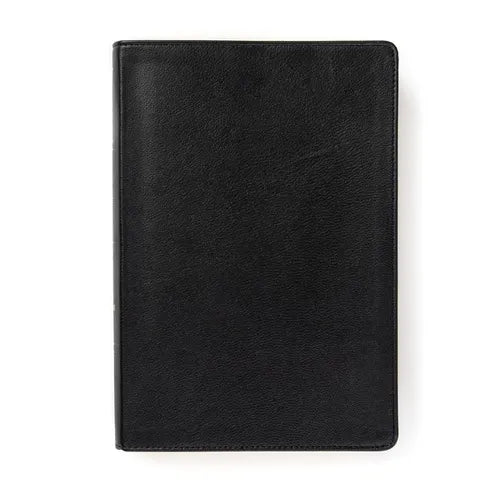 KJV Pastor's Bible, Black Genuine Leather - Leather