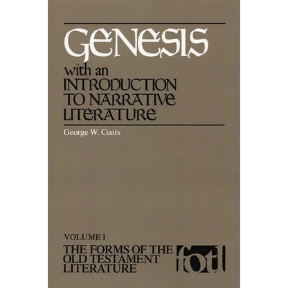 Genesis, with an Introduction to Narrative Literature - Paperback