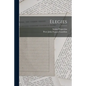 Elegies - Paperback