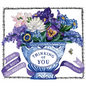 Thinking of You (Uplifting Editions): Turn This Book Into a Bouquet - Hardcover