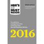 Hbr's 10 Must Reads 2016: The Definitive Management Ideas of the Year from Harvard Business Review (with Bonus McKinsey Award-Winning Article Profits - Hardcover