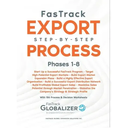 FasTrack Export Step-by-Step Process: Phases 1-8 - Hardcover