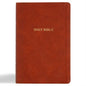 KJV Giant Print Reference Bible, Burnt Sienna Leathertouch - Imitation Leather