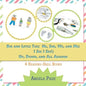 Big and Little Toe; He, She, We, and Me; I See I See!; Up, Down, and All Around: 4 Reading Skill Books - Paperback