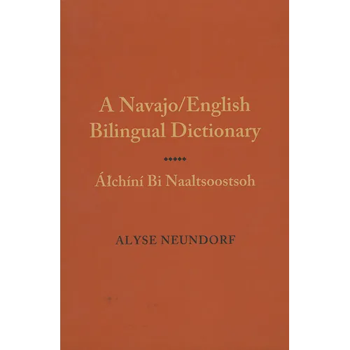 Navajo/English Dictionary of Verbs - Hardcover