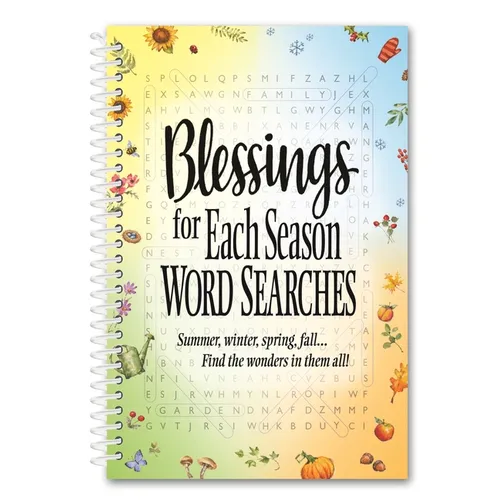 Blessings for Each Season Word Searches - Spiral