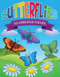 Butterflies Coloring Book for Kids - Paperback