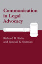 Communication in Legal Advocacy - Paperback