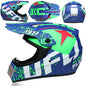 Youth Off-Road Motorcycle Helmet - [green] | Lightweight Motocross Full Face Shield for Dirt Bike & ATV