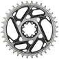 SRAM XX SL Eagle T-Type Direct Mount Chainring - 36t 12-Speed 8-Bolt Direct Mount 0mm Offset Aluminum BLK/Silver D1