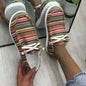 New creative muti-colored different fun patterned Canvas Shoes for Women