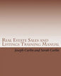Real Estate Sales and Listings Training Manual - Paperback