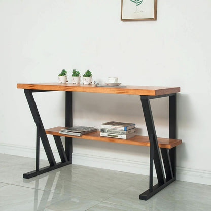 Black Iron Table Legs 28 Inches Industrial Strength